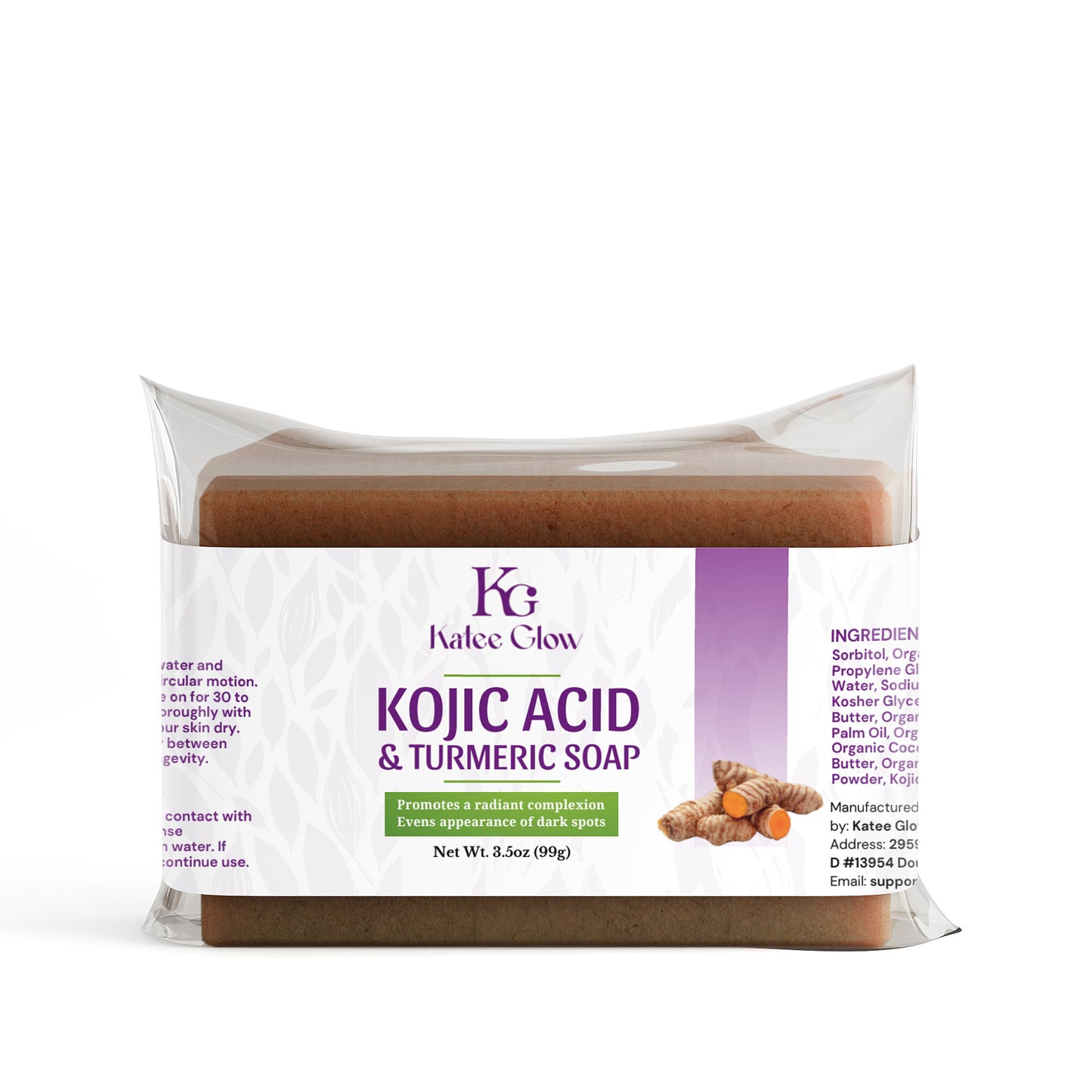 Kojic Acid & Turmeric Soap